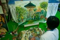 Young asian art Painter