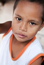 Young Asian boy portrait in Philippines Royalty Free Stock Photo