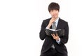 Young Asian business man Royalty Free Stock Photo