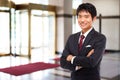 Young Asian business man Royalty Free Stock Photo