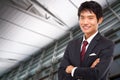 Young Asian business man Royalty Free Stock Photo