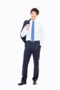 Young Asian business man Royalty Free Stock Photo