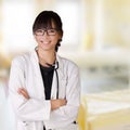 Young Asian doctor Royalty Free Stock Photo