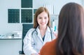 Young asian doctor showing hand press syringe ready to inject shot  Vaccination and medical injection image.Healthcare, Medical Royalty Free Stock Photo