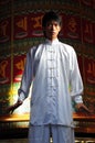 Young Asian Man In Traditional Clothing Royalty Free Stock Photo