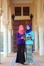 Young asian muslim woman in head scarf