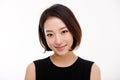 Young Asian pretty business woman close up portrait . Royalty Free Stock Photo