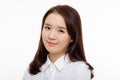 Young Asian pretty business woman close up portrait Royalty Free Stock Photo