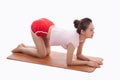Young Asian woman exercise yoga