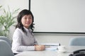 Young asian women in meeting room Royalty Free Stock Photo