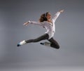 Young, attractive and modern dancer Royalty Free Stock Photo