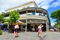 Young Australian women shopping in Cairns Queensland Australia