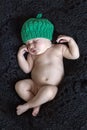 Young baby sleeping Royalty Free Stock Photo