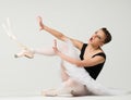 Young ballerina dancer Royalty Free Stock Photo