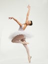 Young ballerina dancer