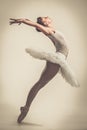 Young ballerina dancer in tutu Royalty Free Stock Photo