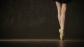 Ballerina In Ballet Studio