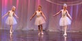 Young ballerinas on the stage