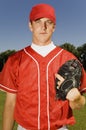 Young Baseball Pitcher Royalty Free Stock Photo