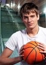 Young basketball player Royalty Free Stock Photo