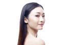 Young and beautiful asian model Royalty Free Stock Photo