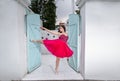 Young beautiful ballerina dancing Royalty Free Stock Photo