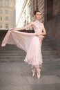 Young beautiful ballerina