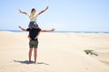 Young beautiful couple smiling happy and confident Royalty Free Stock Photo