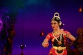 A young bharatnatyam artist amazing performance in Bengaluru,Karnataka,India on April 8,2017