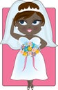 Young black bride