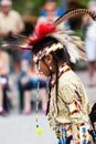 Young Blackfoot Indian Dancer Royalty Free Stock Photo