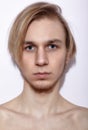Young blonde man posing Royalty Free Stock Photo