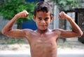 Young body builder