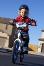 Young Boy on Bike