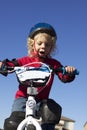 Young Boy on Bike