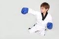 Young boy boxer Royalty Free Stock Photo