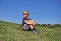 Young boy crying Royalty Free Stock Photo