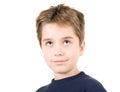 Young boy dreaming Royalty Free Stock Photo