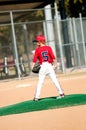 Young Boy Pitcher Royalty Free Stock Photo