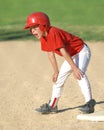 Young Boy Playing Baseball Royalty Free Stock Photo