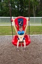 Young Boy on Playscape Royalty Free Stock Photo