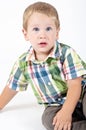Young boy posing Royalty Free Stock Photo