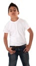 Young Boy Showing Attitude Royalty Free Stock Photo