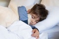 Young boy sleeping Royalty Free Stock Photo