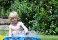 Keep Kids Cool with Water Games this Summer Royalty Free Stock Photo