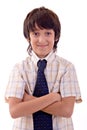 Young boy smiling Royalty Free Stock Photo