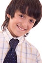 Young boy smiling Royalty Free Stock Photo