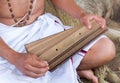 Young brahmin reads scripture