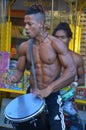 Young brazilian Street performers