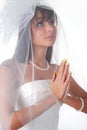 Young bride Royalty Free Stock Photo